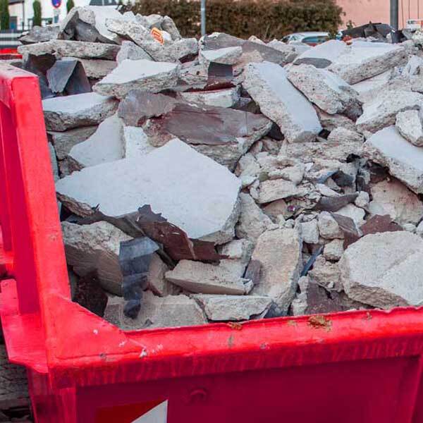 Bauschutt entsorgen in Hanau und Frankfurt | Containerdienst CHF